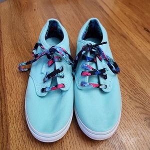 NWOT Bright Blue Vans